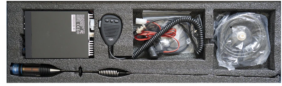 CB radijo stoties komplektas PNI Escort HP 8001L ASQ + ausinės HS81L + CB antena PNI ML70 su magnetu