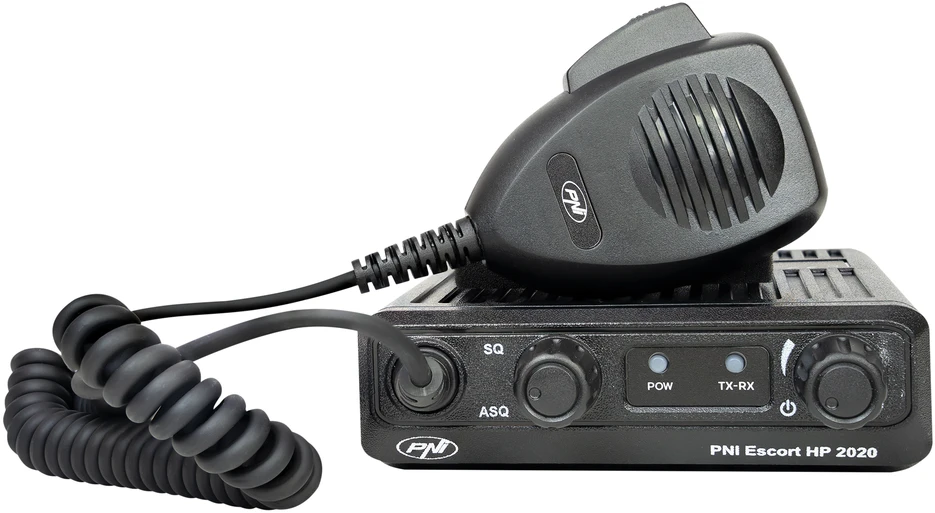 CB radijo stoties komplektas PNI Escort HP 2020 vieno kanalo 22 su CB antena PNI S75 su magnetu