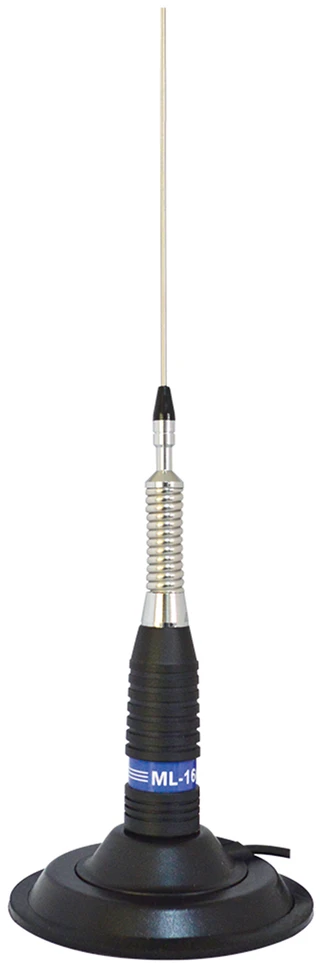 CB radijo stoties komplektas TTi TCB-550 EVO, VOX, NB filtras, 12-24V su PNI ML160 antena su magnetiniu pagrindu