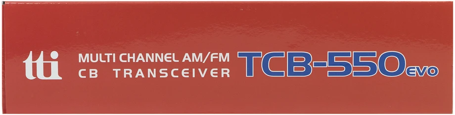 CB TTi TCB-550 EVO radijo stotelė su automatiniu triukšmo slopinimu ir VOX funkcija