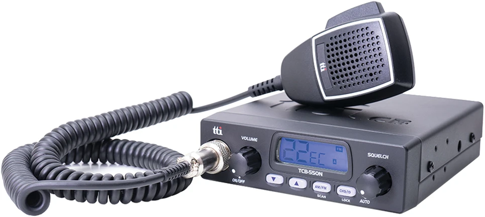 CB TTi TCB-550 N radijo stotelė su automatiniu triukšmų slopinimu