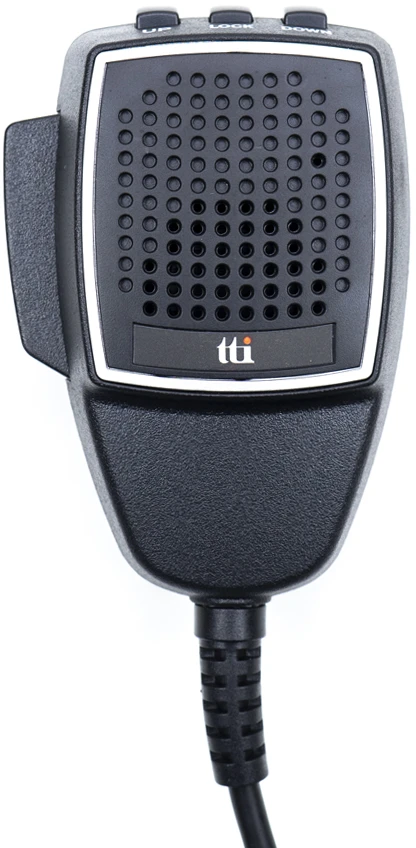 CB TTi TCB-900 12-24V maitinimo stotelė su priekiniu garsiakalbiu, AM-FM, 12V-24V, 4W, nuskaitymas (Scan), ASQ, užraktas (Lock)