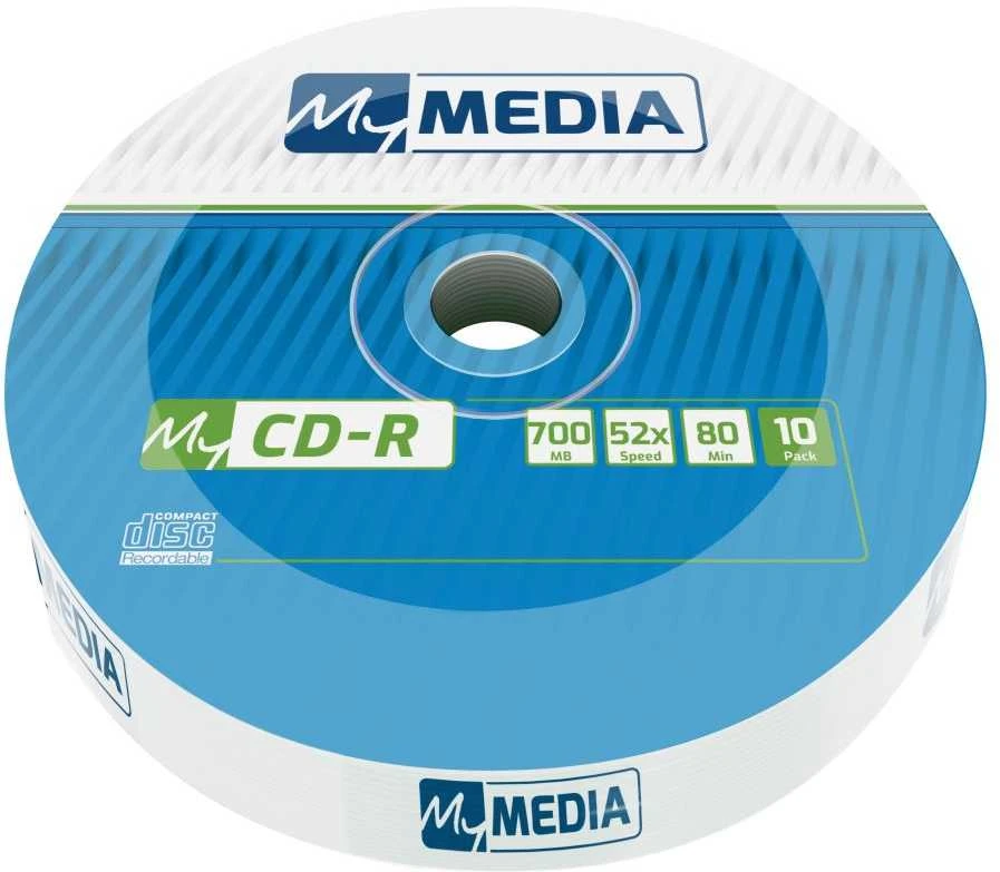 VERBATIM MyMedia CD-R 52x 700 MB 10 pakuotės įvyniojimas