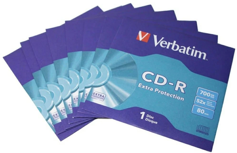CD-R Verbatim Extra Protection 700MB 52x 43843