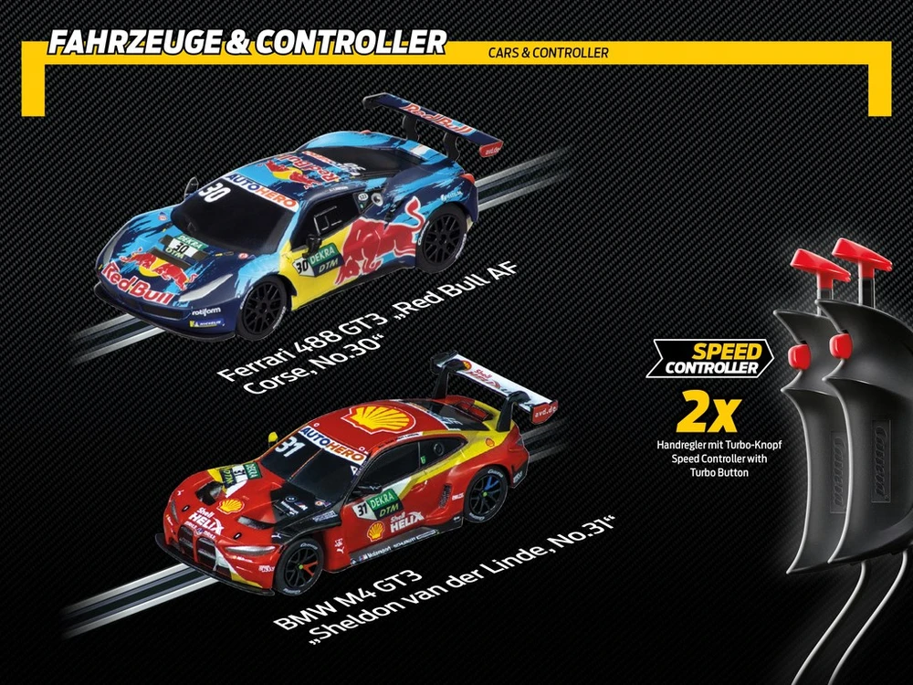 Žaislinė lenktynių trasa Carrera Go DTM 8,9 m
