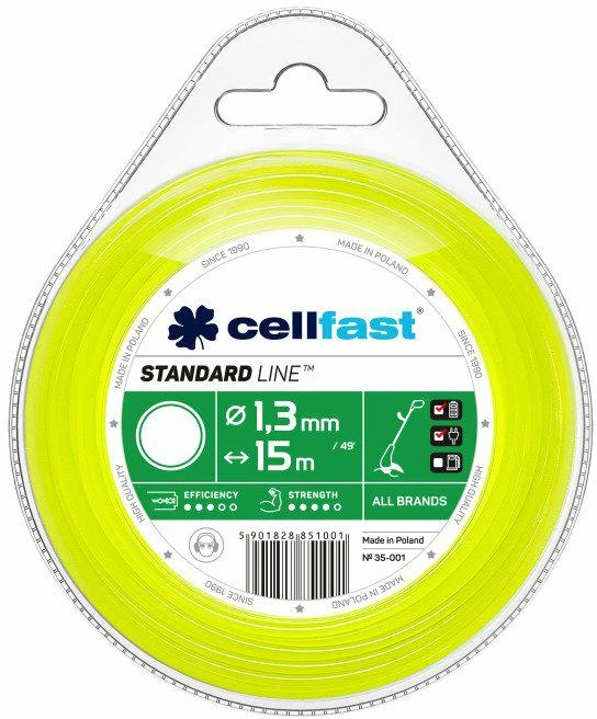 CELLFAST ŻYŁKA TNĄCA OKRĄGŁA 1,6mm x 15m