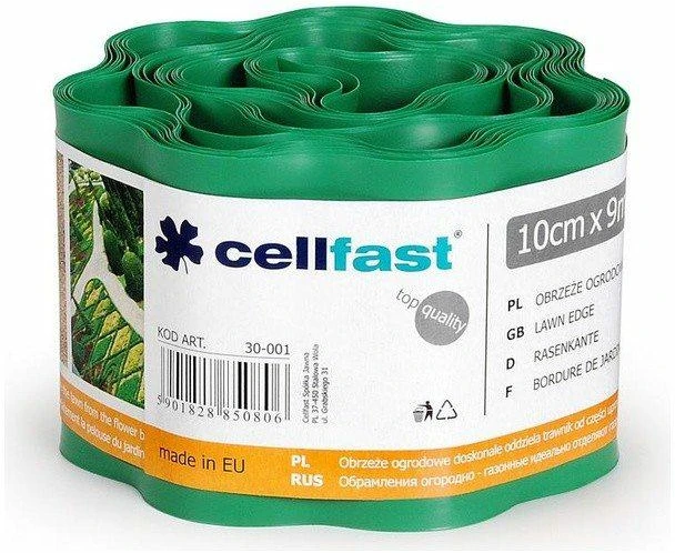 CELLFAST OBRZEŻE OGRODOWE ZIELONE 20cm x 9m