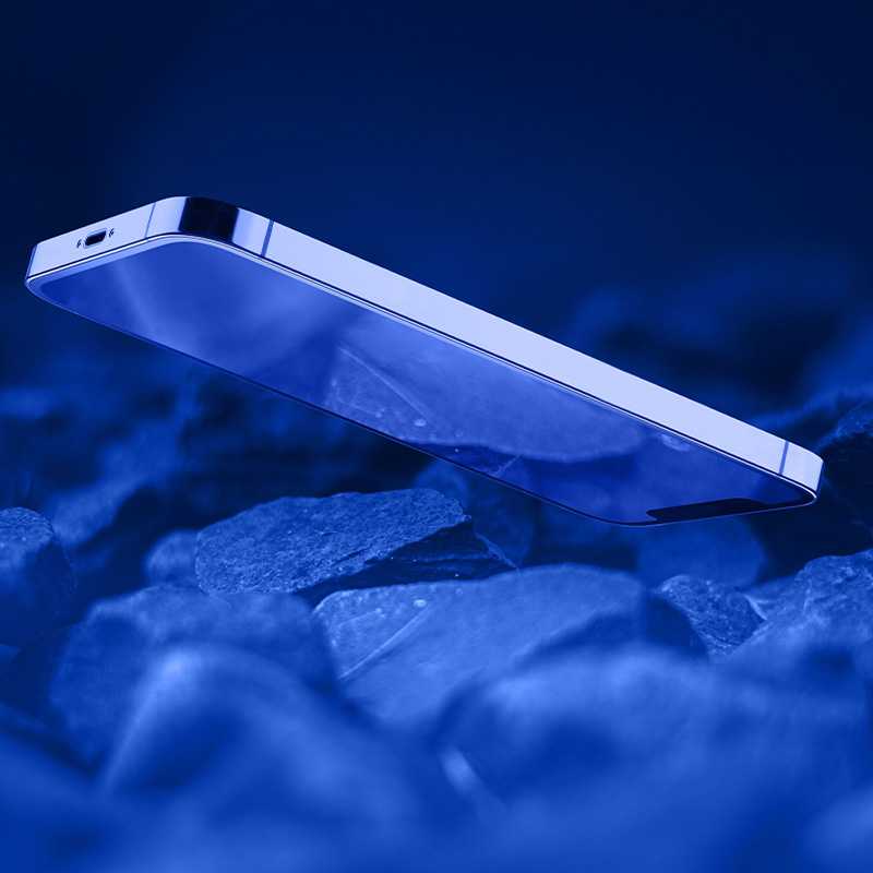 „Cellular Line Cellularline Impact Glass“ – grūdintas apsauginis stiklas, skirtas „Apple iPhone 15“ / „Apple iPhone 15 Pro“.