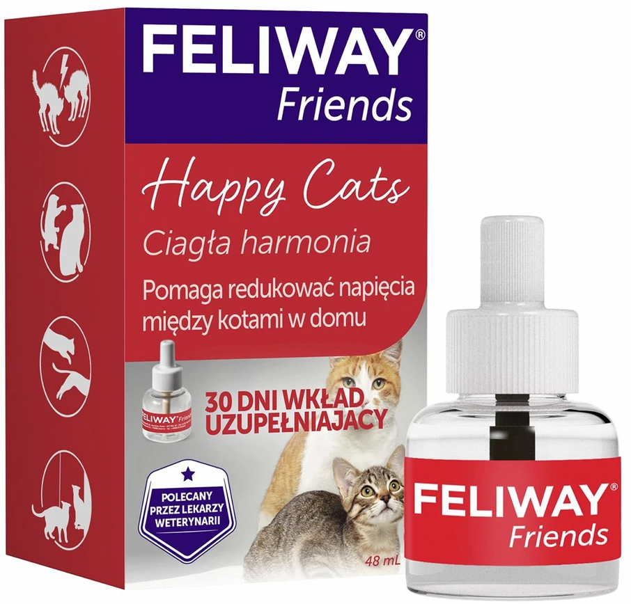 Feliway Friends 48 ml papildymas su pakuote