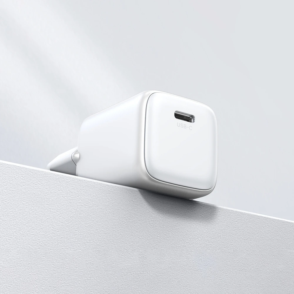 Įkroviklis Ugreen CD318 Nexode mini, GaN, USB-C, 20W, baltas