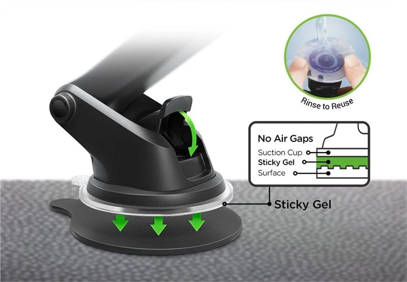 „iOttie Easy One Touch“ belaidis laikiklis prie prietaisų skydelio
