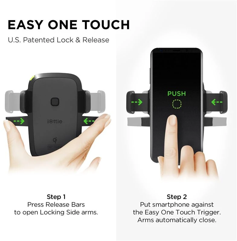 „iOttie Easy One Touch“ belaidis laikiklis prie prietaisų skydelio