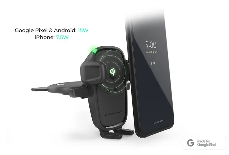 „iOttie Easy One Touch Wireless 2“ ventiliacijos angos ir CD laikiklis