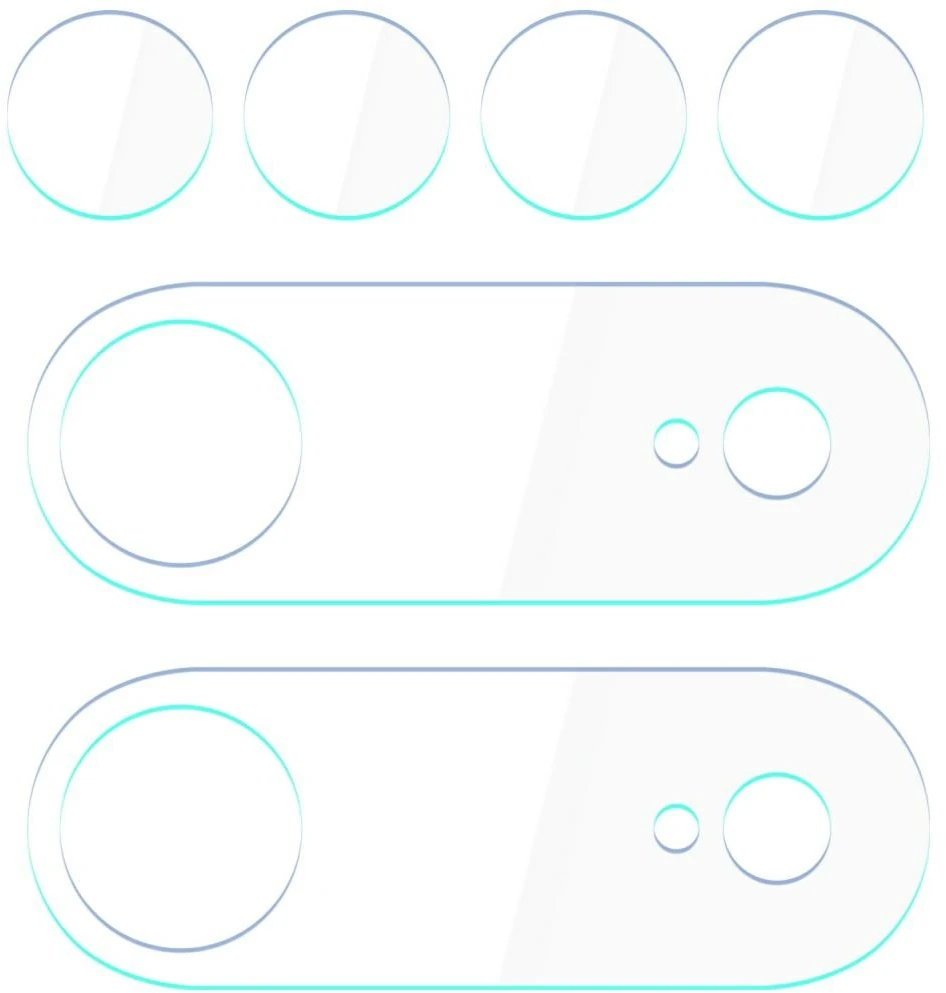 3Mk Grūdintas stiklas iPhone Air kameros objektyvui Lens Protection