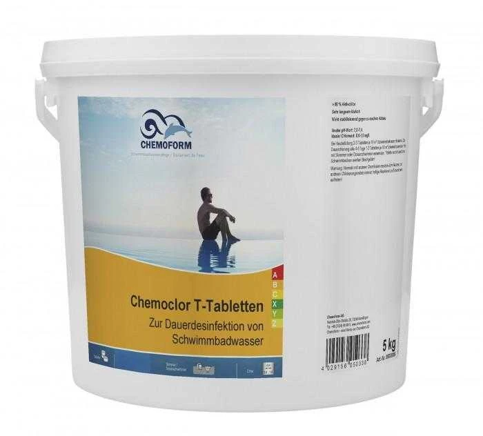 Chemoform Lėto tirpimo chloras Chemoclor T- tabletės (20g), 5kg
