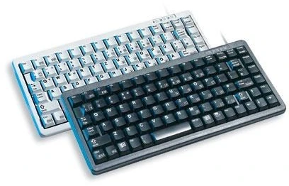 Klaviatūra Cherry G84-4100 su laidu CH-išdėstymas hellgrau