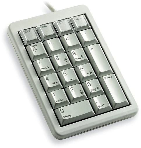 CHR CHERRY G84-4700 skaičių klaviatūra / kompiuteris USB Pilka