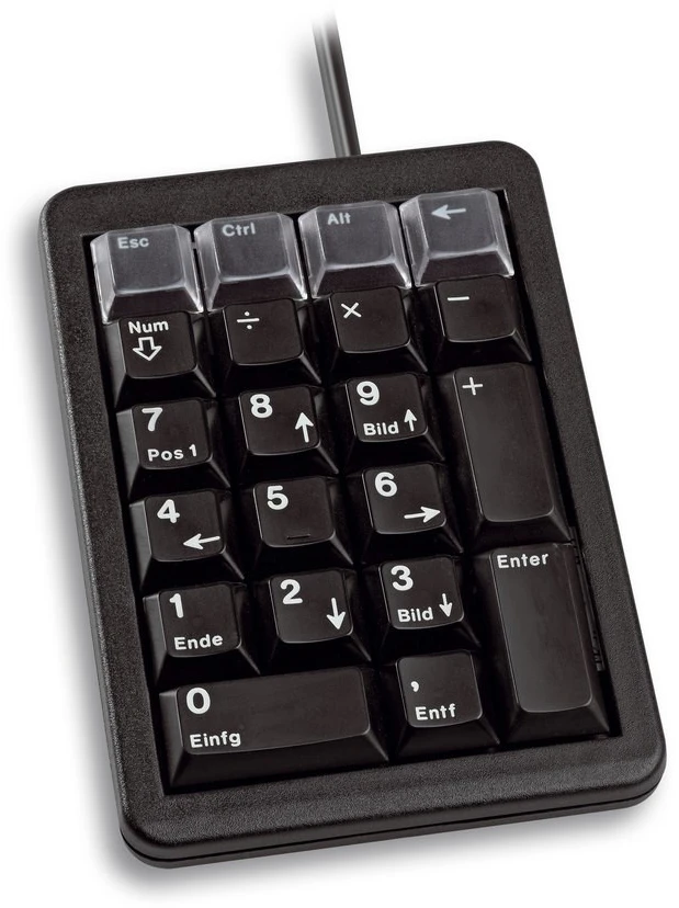 Klaviatūra Cherry G84-4700 LUCDE-2 USB Juodas
