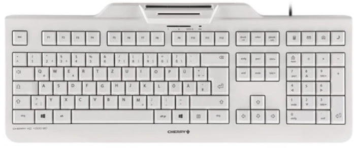 Klaviatūra CHERRY KC 1000 SC SWITZERLAND -