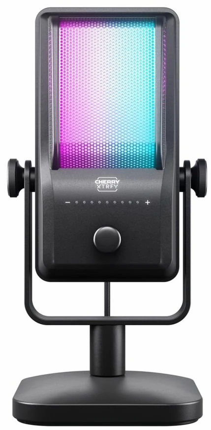 Cherry XTRFY MIK NGALE R USB-C Mikrofonas juodas