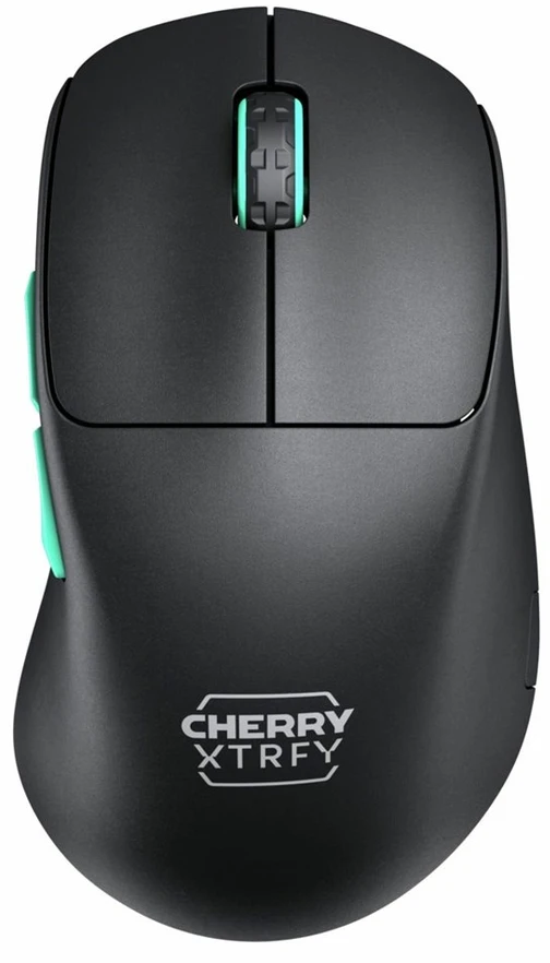 Cherry XTRFY M64 Wireless. Juodas Belaidė pelė
