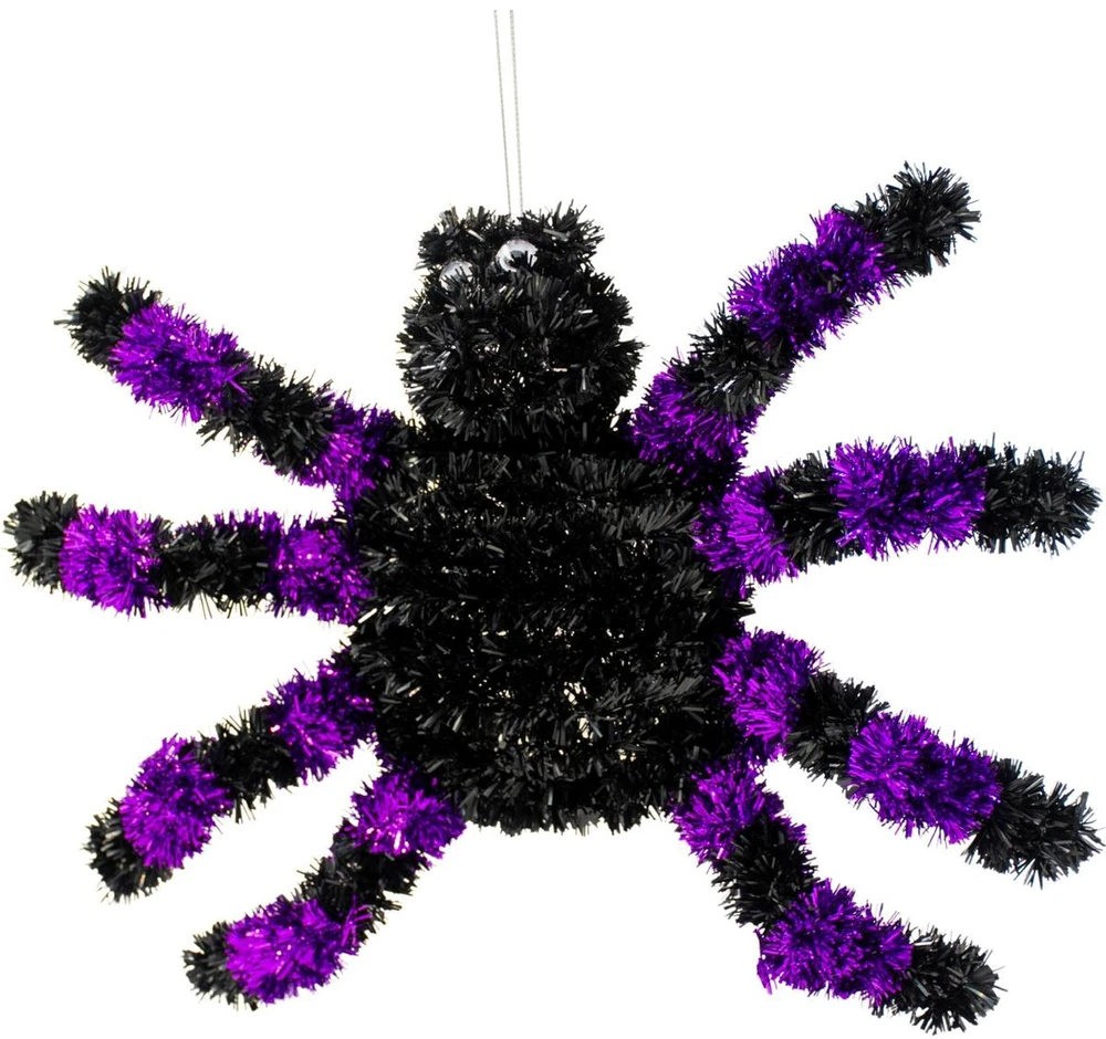 Christmas Decoration dekoratyvinė violetinė Helovino voras