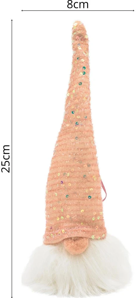 Christmas Decoration Kalėdinė LED dekoracija su rožiniu Kalėda