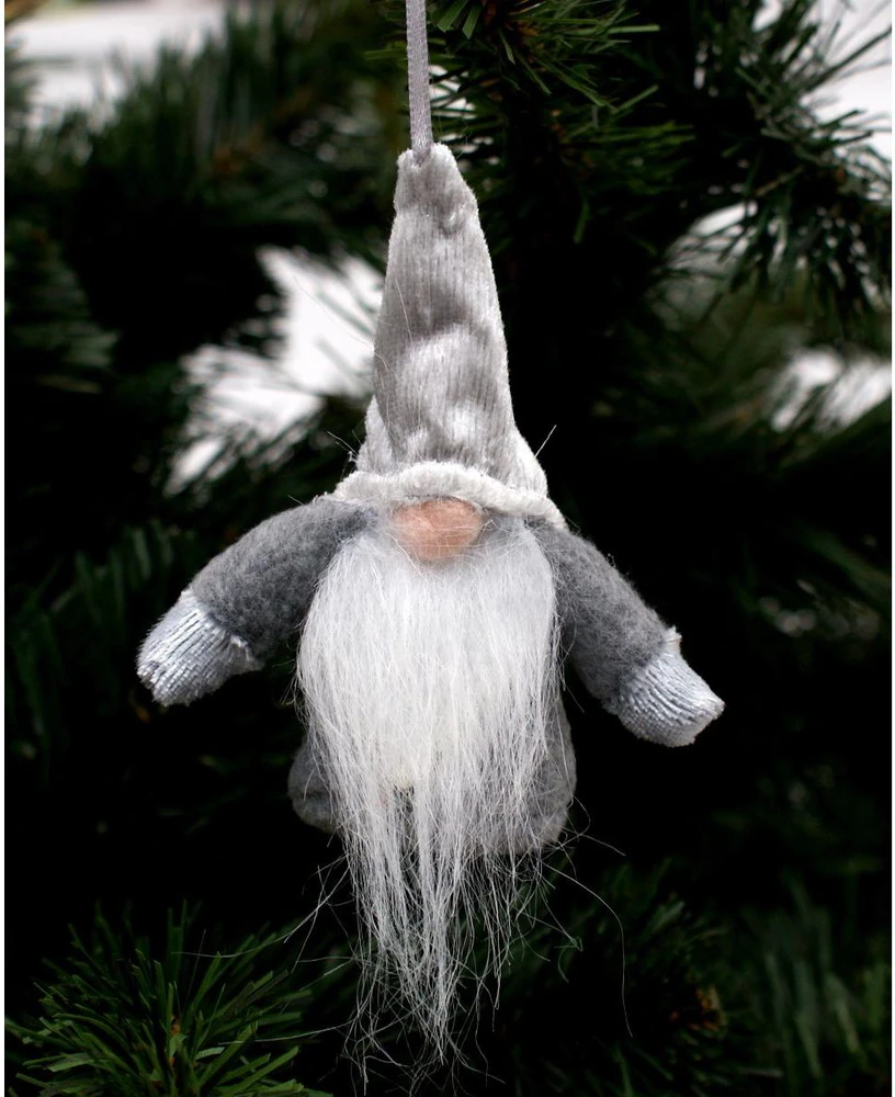 Christmas Decoration Kalėdinė dekoracija – pilkas Kalėdų senelis