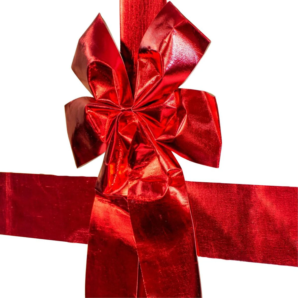 Christmas Decoration Dekoratyvinė juostelė durelėms Raudona 33x42 cm - Kalėdų dekoracija
