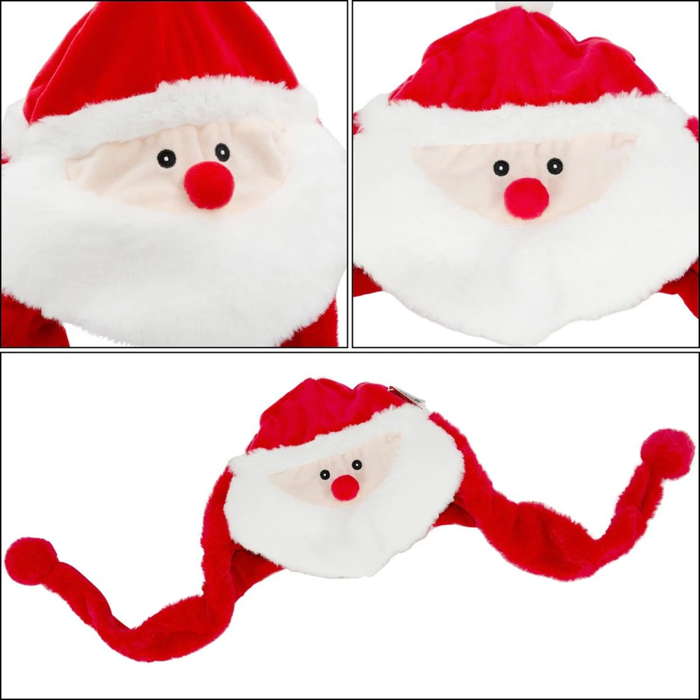 Christmas Decoration Kalėdinė kepurė su Kalėdų seneliu
