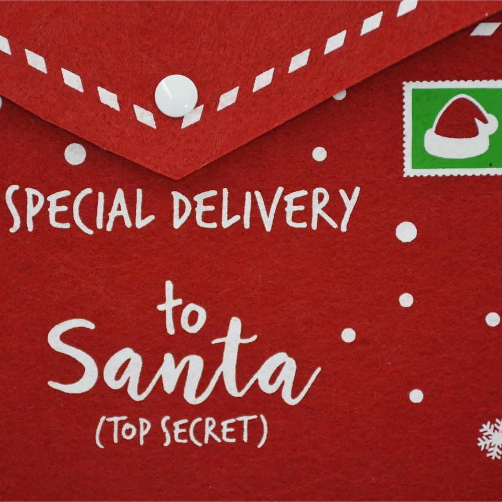 Christmas Decoration KALĖDINIS VOKAS LAIŠKUI KALĖDŲ SENELIUI IŠ VELTINIO 26x16CM SPECIAL DELIVERY 1054605