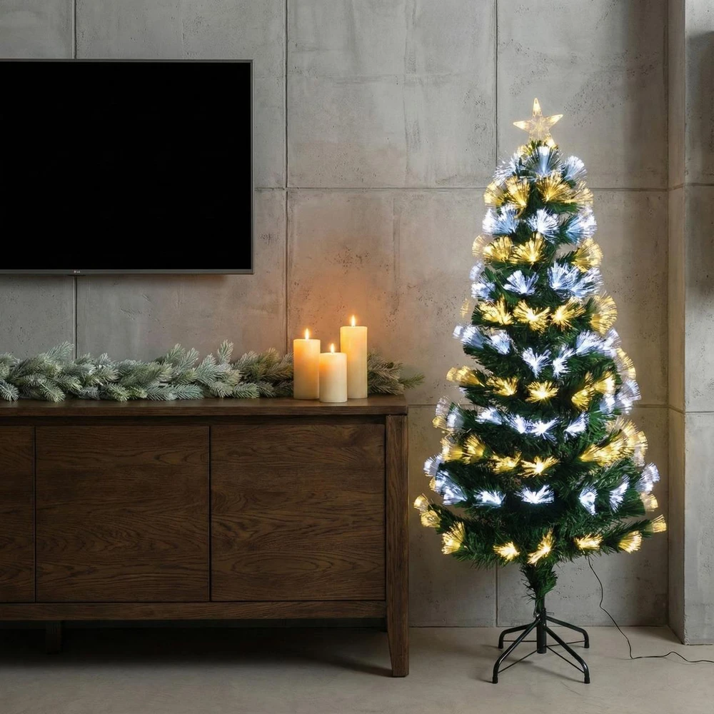 Christmas Decoration Šviesolaidė dekoratyvinė eglutė, 120 cm