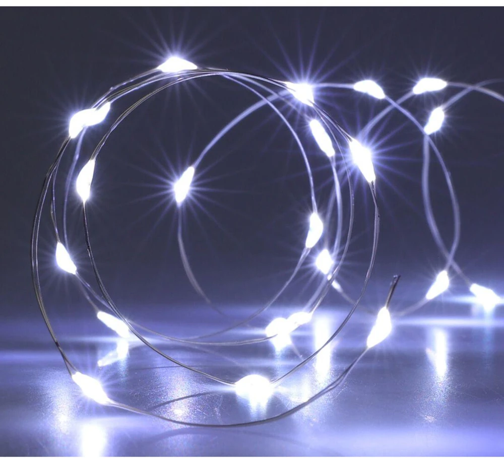 Christmas Decoration Šalto baltumo LED girlianda 40 lempučių