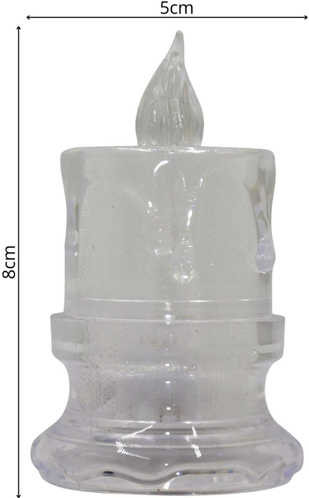 Christmas Gifts Dekoratyvinė 5x8 cm žvakė su LED