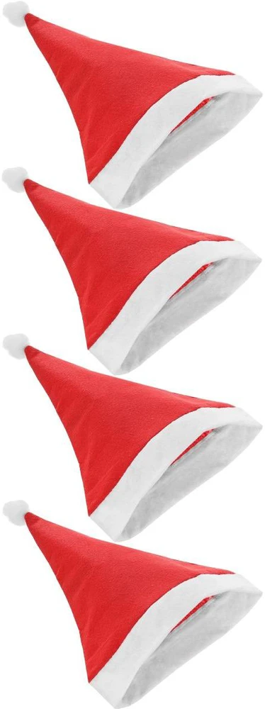 Christmas Gifts kalėdinės kepurės - 4 vnt. rinkinys