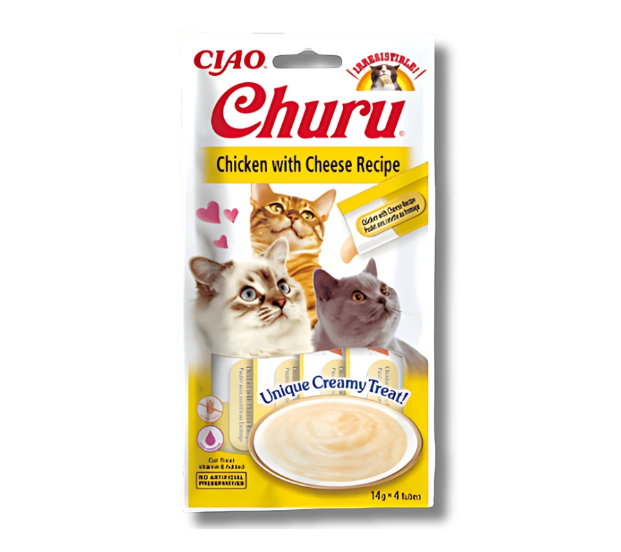 Inaba Churu Cat skanėstas Chicken Cheese 56g
