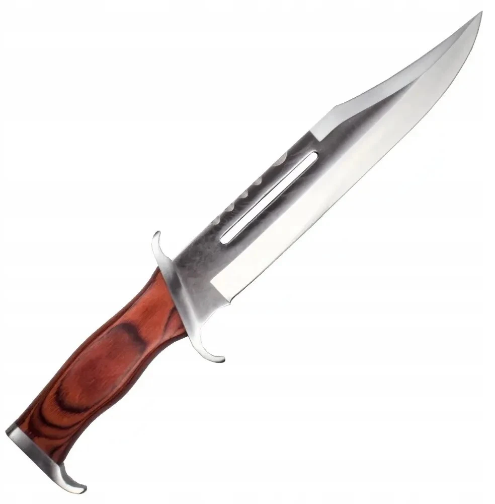„Cinema Classic CC-H3 Rambo III“ peilis su odiniu dėklu, 425 mm