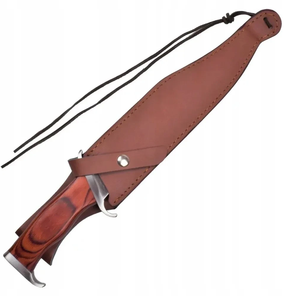 „Cinema Classic CC-H3 Rambo III“ peilis su odiniu dėklu, 425 mm