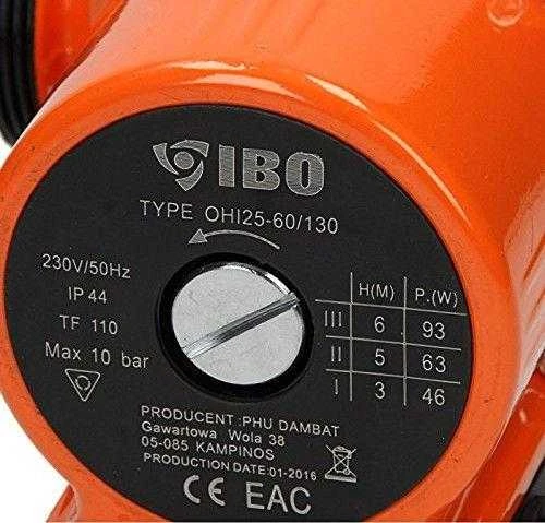Dambat Siurblys cirkuliacinis OHI IBO 25-60/130
