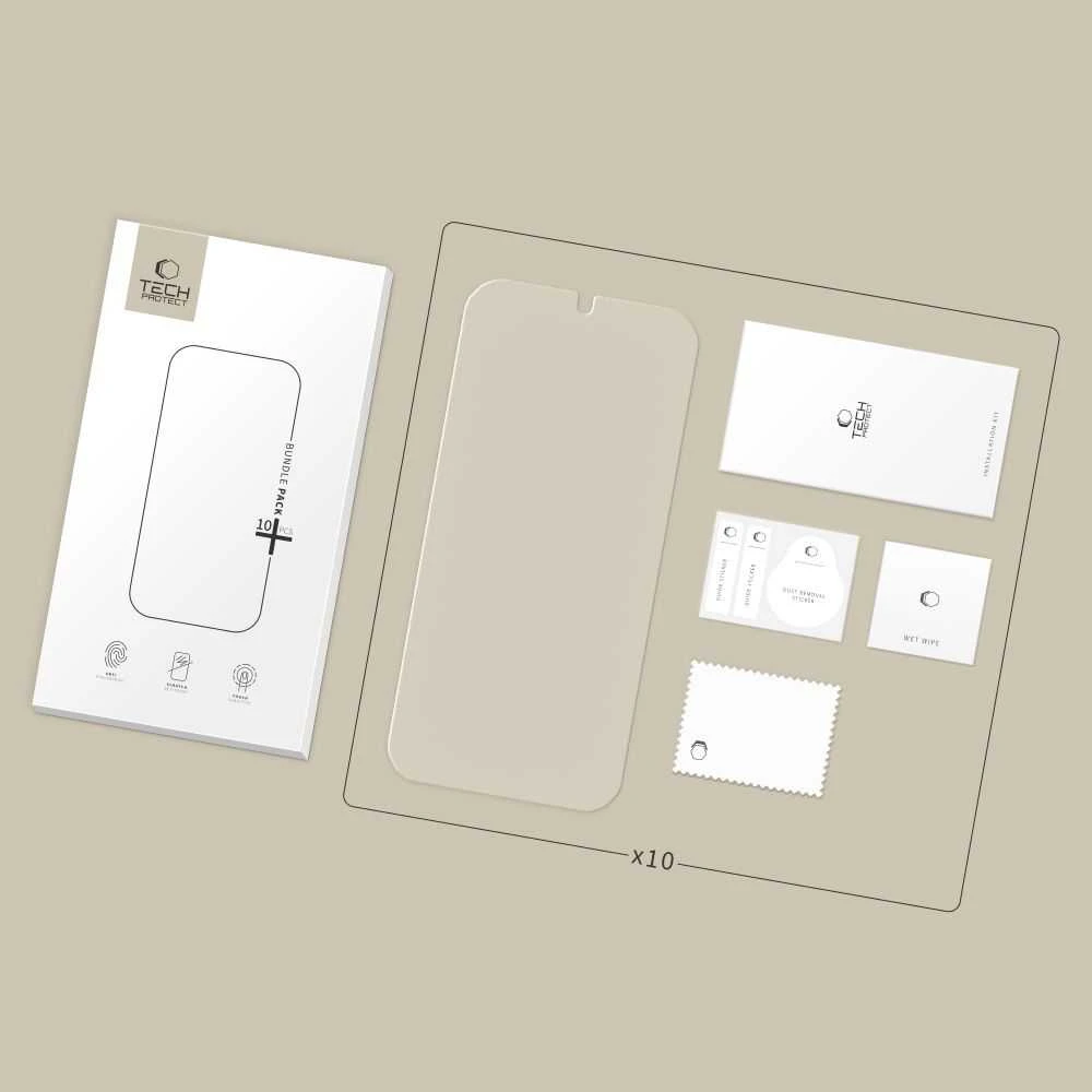 CLEAR Tech-Protect Apsauginis stiklas Bundle 10-pack skirtas Samsung Galaxy S24/S25