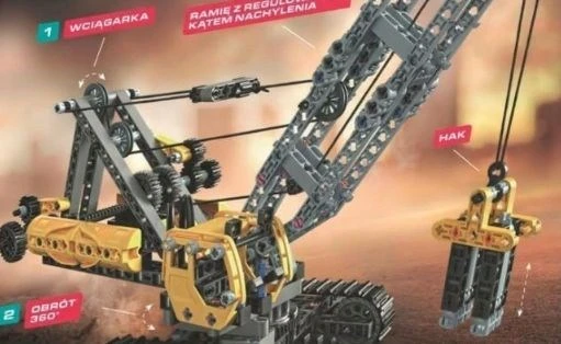 Clementoni mokslinė pramoga – mechanikos laboratorija: kranas