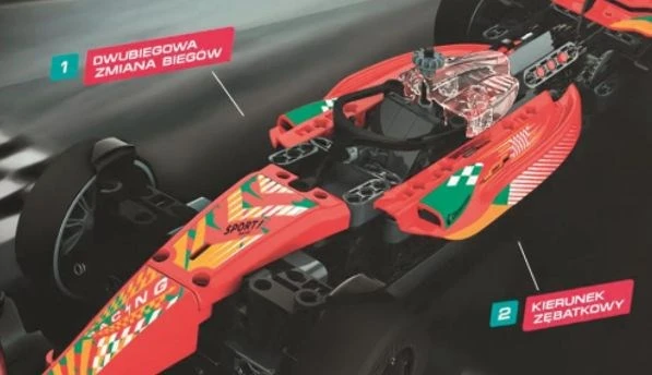 Clementoni mokslinė pramoga – mechanikos laboratorija: lenktyninis automobilis