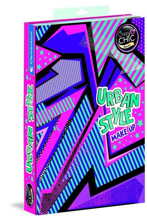 Clementoni ŽAISLINIS MAKIAŽO RINKINYS URBAN 18695