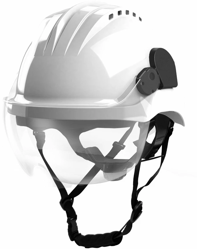 CLIMAX APSAUGINIS ŠALMAS CURRO-VISOR Baltas