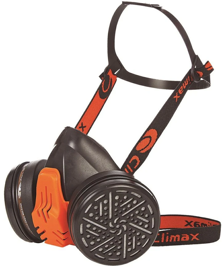 CLIMAX PUSKĖ KAUKĖ 756 P3 SU FILTRAIS