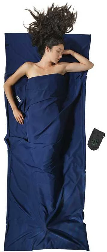 Kelioninė patalynė COCOON TravelSheet Microfiber - Mėlyna