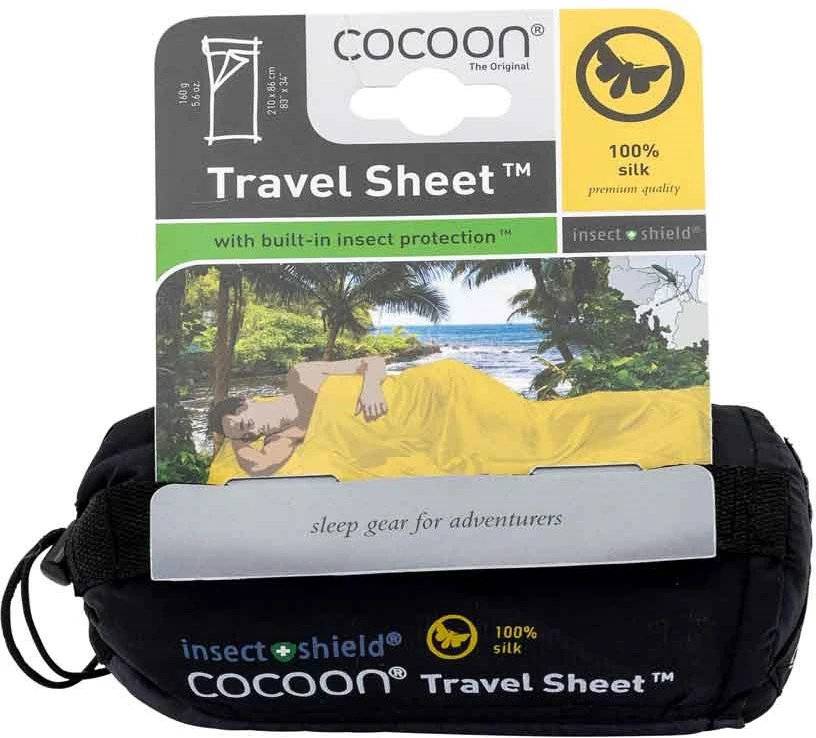 Cocoon TravelSheet Rectangular sleeping bag Silk Pilkas