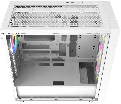 Cooler Master Korpusas CoolerMaster MasterBox 600 Lite Balta Kompiuterio Korpuso Bokštas