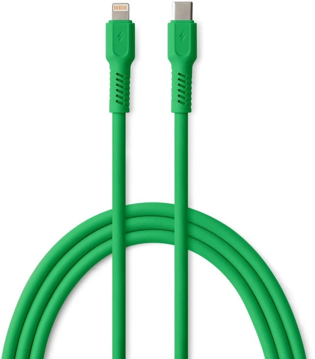 COLORUM laidas USB-C – Lightning 1,8m 2,4A CK12-CL-04 xGreen