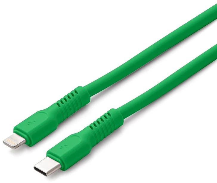 COLORUM laidas USB-C – Lightning 1,8m 2,4A CK12-CL-04 xGreen